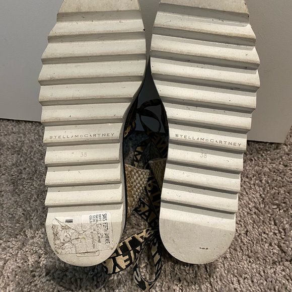 Stella McCartney Raia monogram Platform Espadrille - Picture 4 of 6